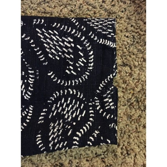 CJ Banks Jacket Womens X 14W Used Navy No Collar Zip Front Lightweight - Picture 7 of 12